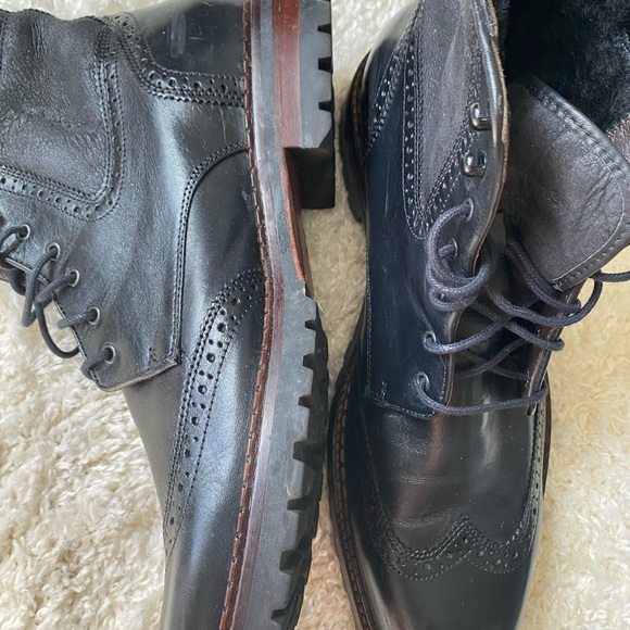 jennings shearling boot